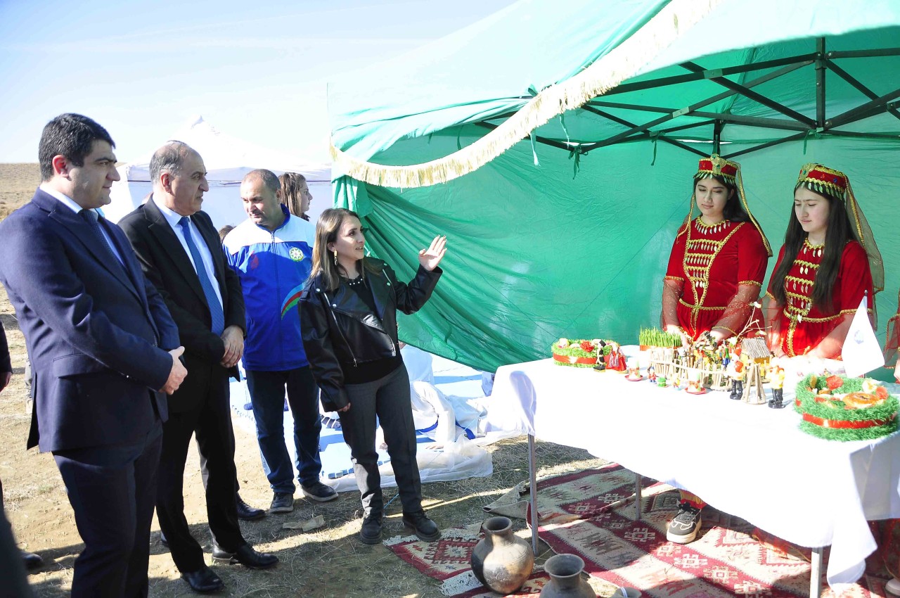 Ağstafada bayram tədbiri keçirilib - FOTOLAR